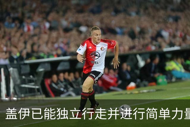 盖伊已能独立行走并进行简单力量训练